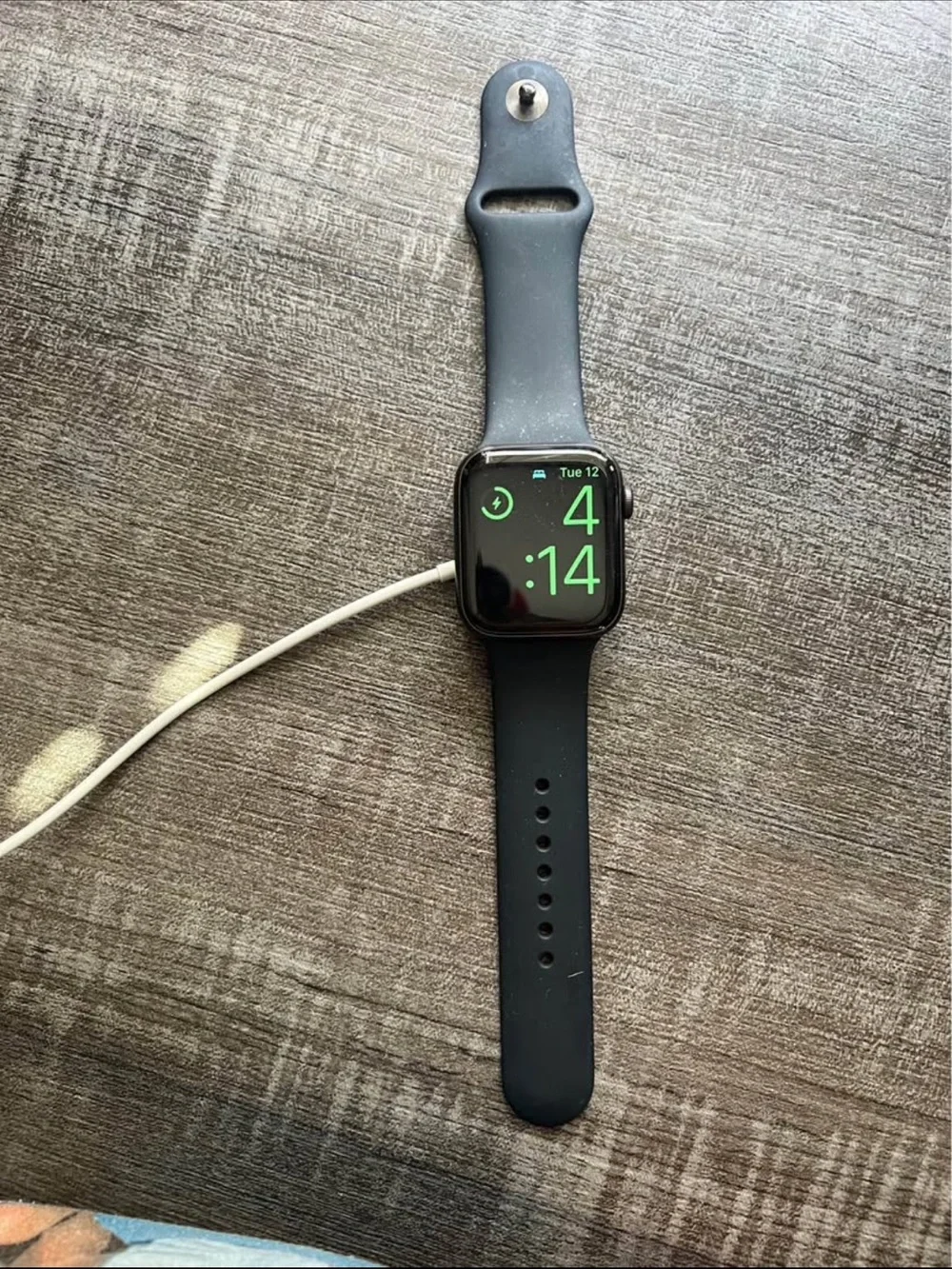 Apple Smartwatch in Black with Black Sport Band